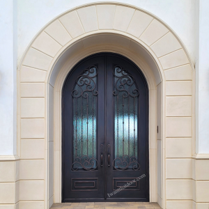 Longmont Double Entry Iron Doors
