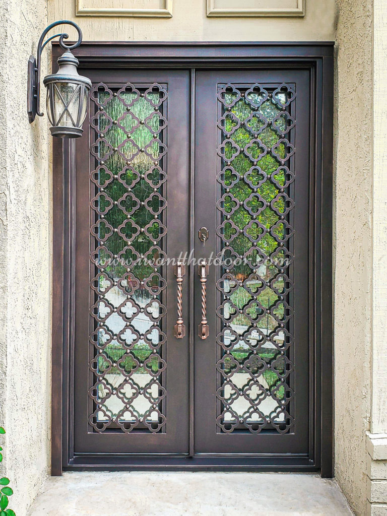 Custom Wrought Iron Steel Door in Athens, GA