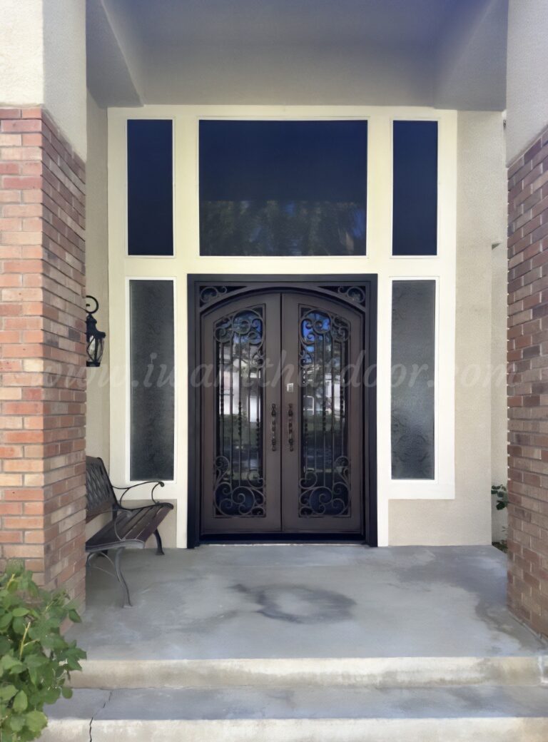 Elegant Wrought Iron Front Entry Doors in New Haven, CT