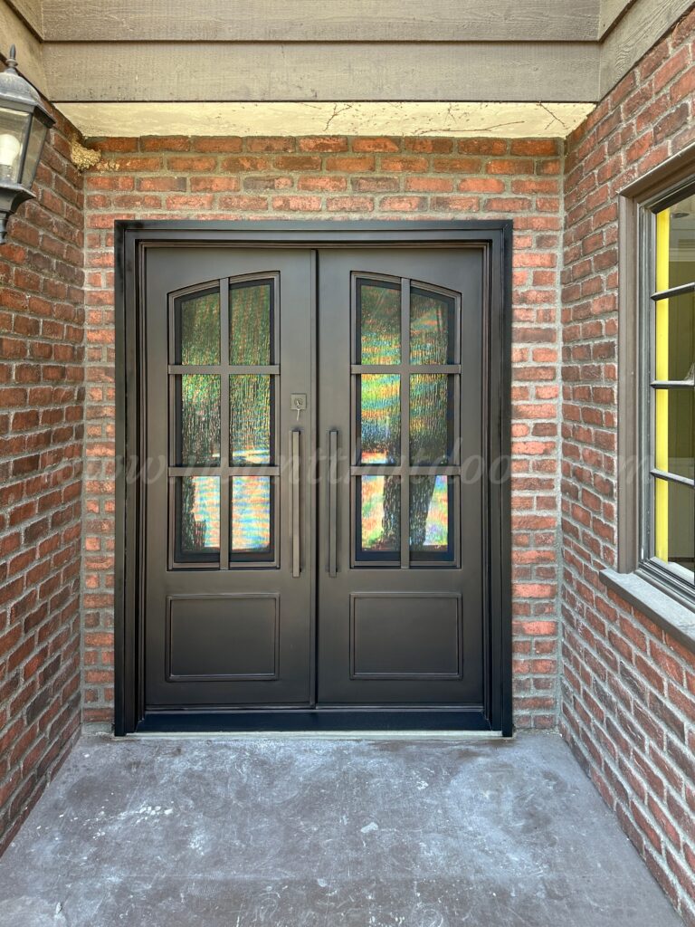 Custom Decorative Wrought Iron Entry Front Doors in Erie, PA