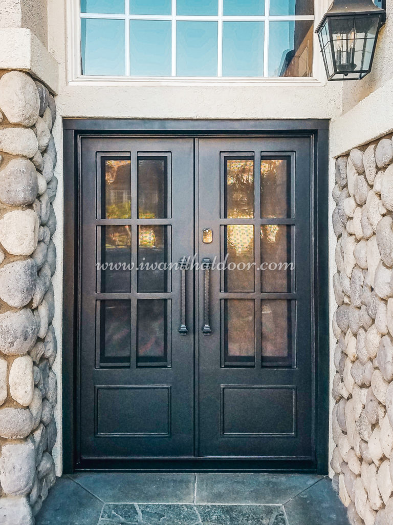 Custom Wrought Iron Steel Door in Chattanooga, TN