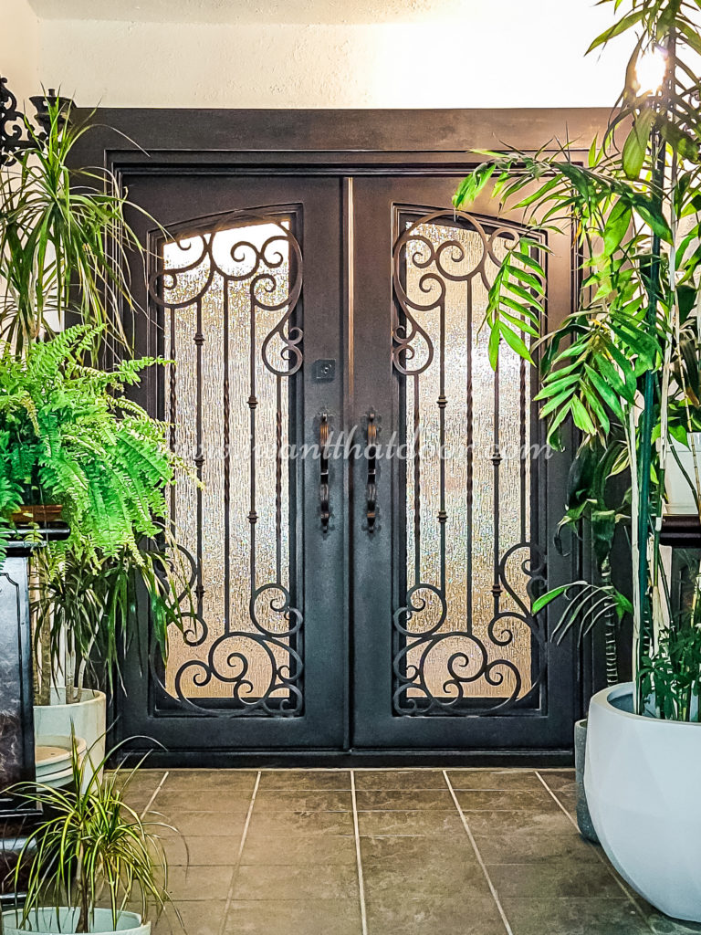 tampa wrought iron door