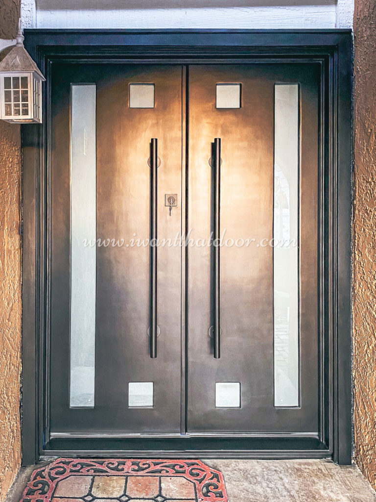 Custom Wrought Iron Steel Door in Lake Havasu City, AZ
