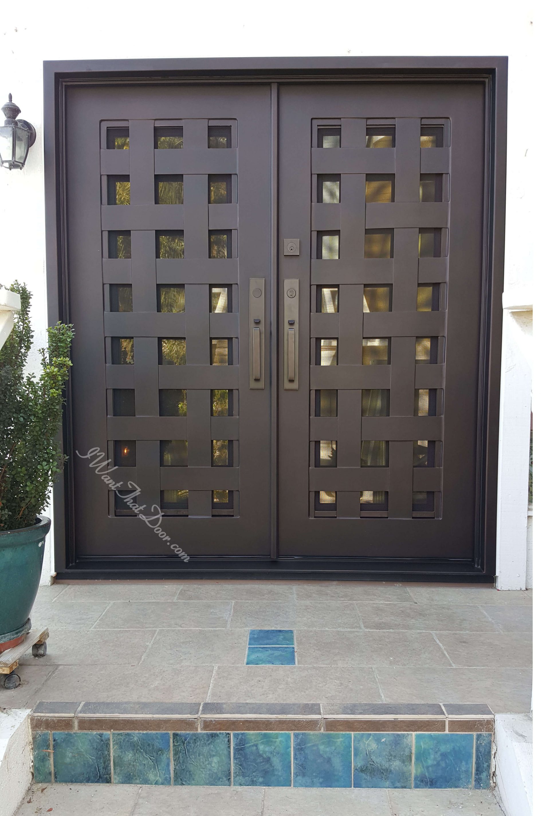 Siena Front Entry Iron Door Designs