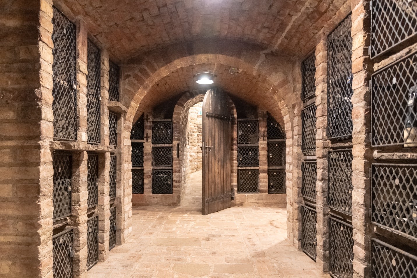 Mid Century Wine Cellar Doors