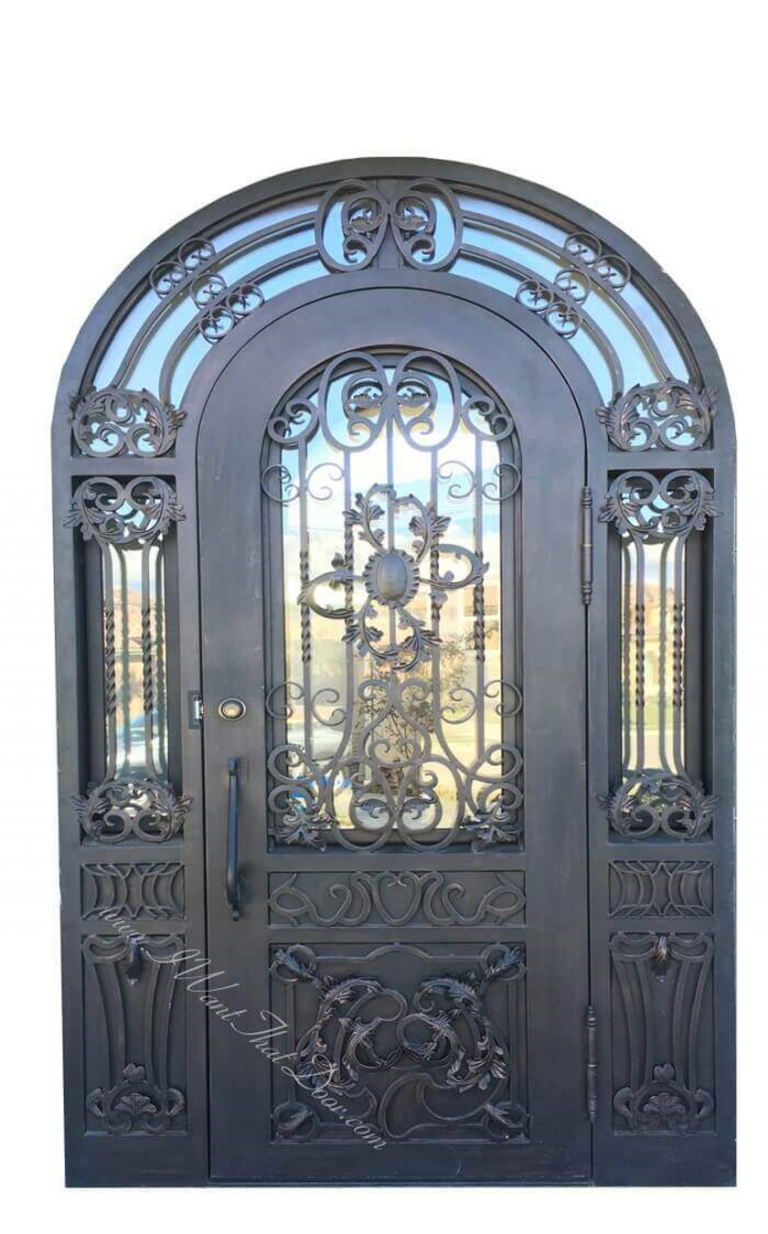 Wrought Iron Entry Front Doors in Santa Rosa