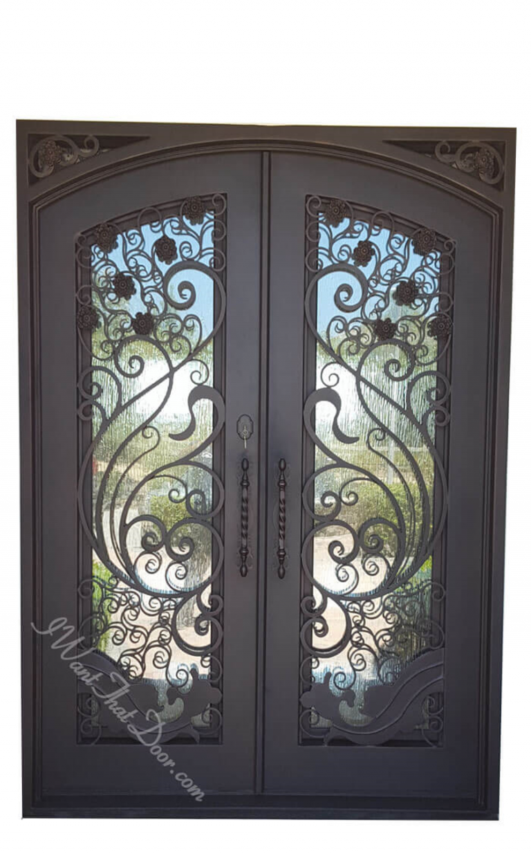 Wrought Iron Entry Front Doors in Vallejo & Fairfield
