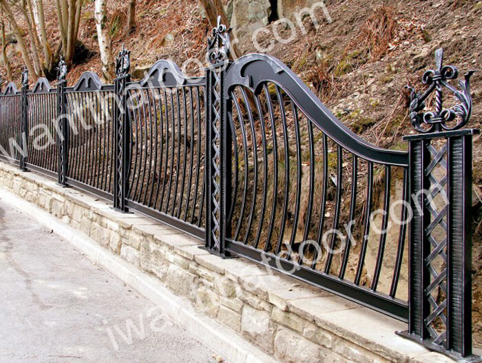 wrought iron fencing