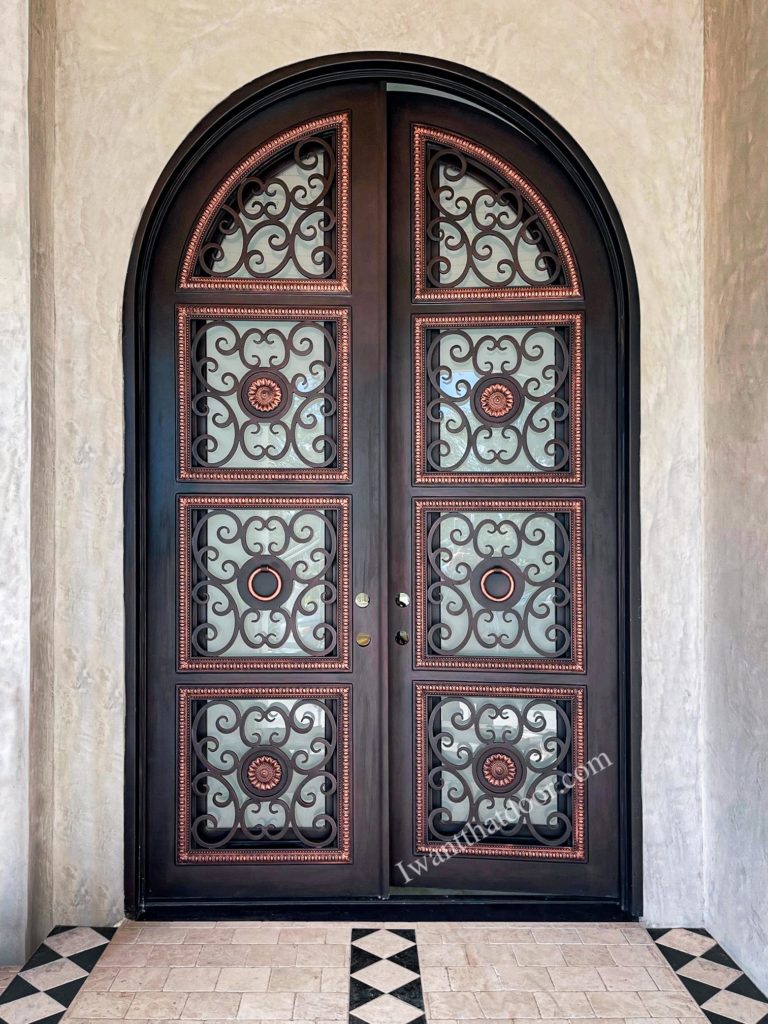 Custom Wrought Iron Steel Door in Boca Raton, FL