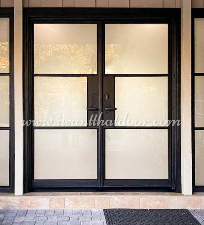French iron entry doors from Universal Iron Doors