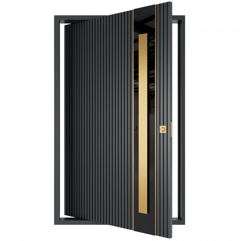 Vermont Single Entry Pivot Door - I Want That Door